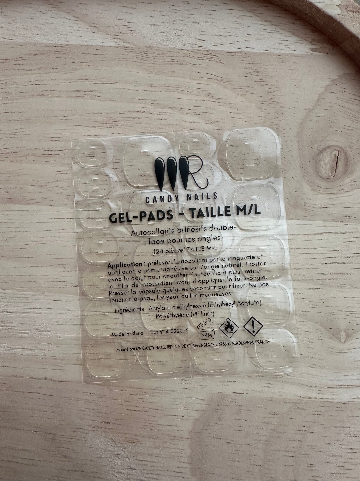 Gel-pads S/M « MRCandyNails »